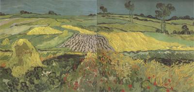Vincent Van Gogh Wheat Fields near Auvers (nn04)